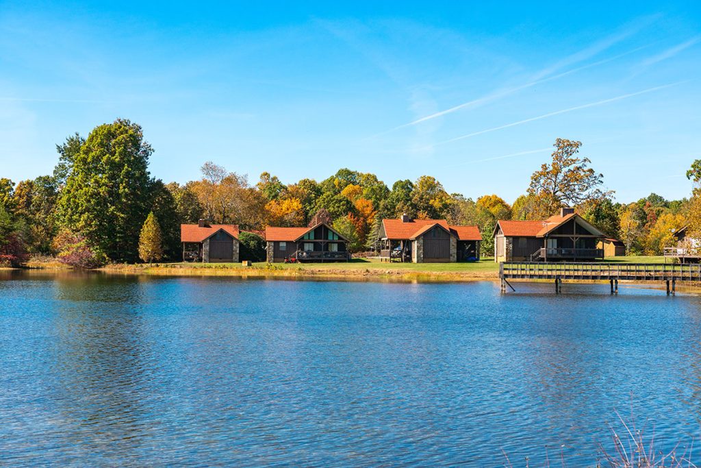 cumberland cove golf course cabins and pond